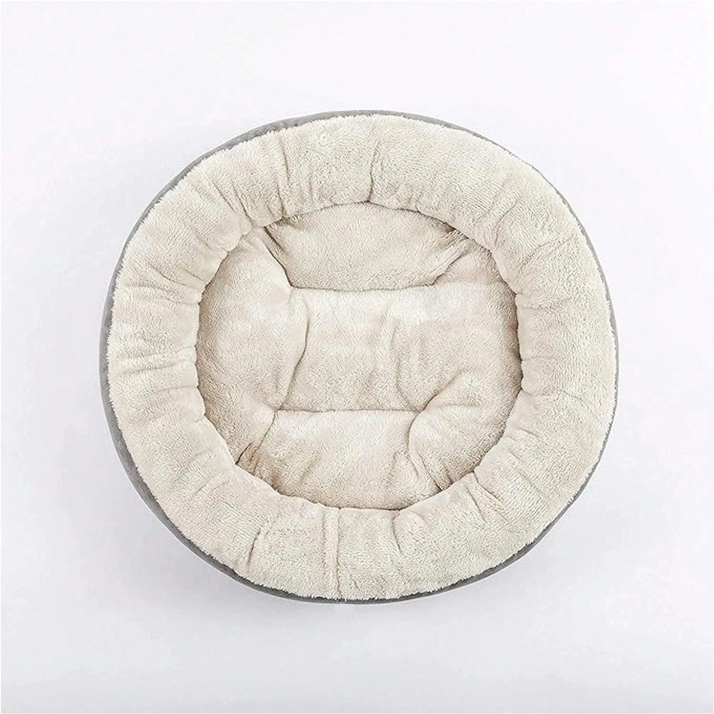 Cozy Cat Bed - Anti-Slip Round Donut Cushion