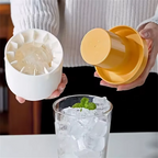 Ice Mold - Food-Grade Silicone Cylinder Ice Maker for Romantic Date Nights & Home Bars