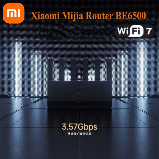 Xiaomi Mijia Router BE6500 - WiFi 7 Router with 6500Mbps & Qualcomm Processor | Networking Equipment The Couple Corner