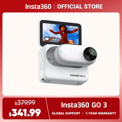 Insta360 GO 3 - Compact 2.7K Wearable Camera for Everyday Couple Moments | Action Cameras The Couple Corner