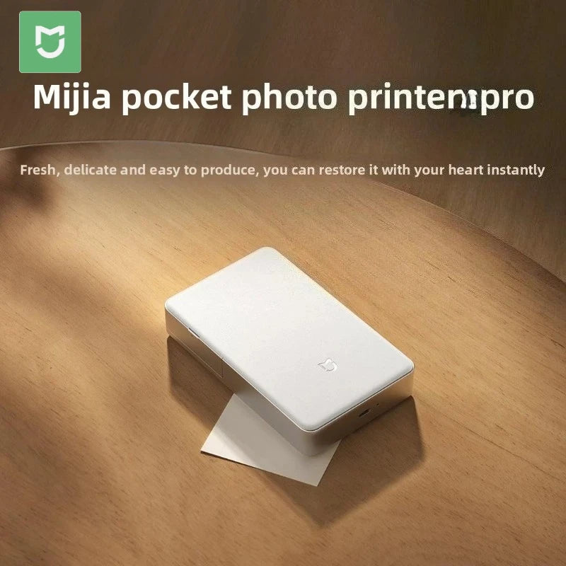Mijia Pocket Photo Printer Pro AR Video Photo Bluetooth Connection Integrated Automatic Film Covering HD Printing | The Couple Corner
