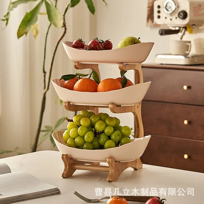 Plastic Fruit Plate Stand - Modern Snack Dish for Couples | The Couple Corner