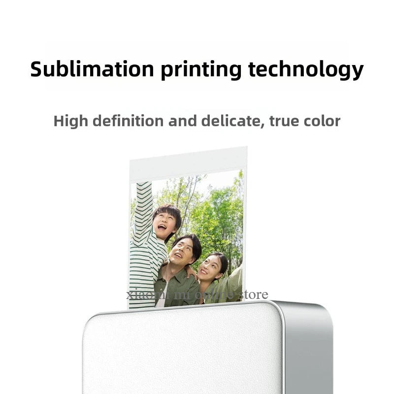Mijia Pocket Photo Printer Pro AR Video Photo Bluetooth Connection Integrated Automatic Film Covering HD Printing | The Couple Corner