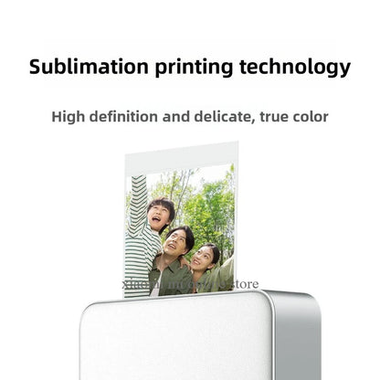 Mijia Pocket Photo Printer Pro AR Video Photo Bluetooth Connection Integrated Automatic Film Covering HD Printing | The Couple Corner