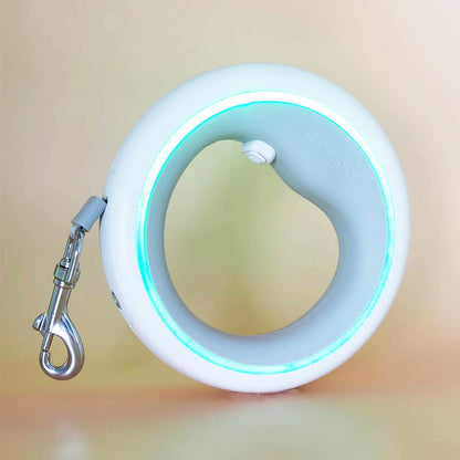 MOESTAR Retractable Dog Leash - Walking Rope with Rechargeable LED Flashlight | Dog Leash The Couple Corner