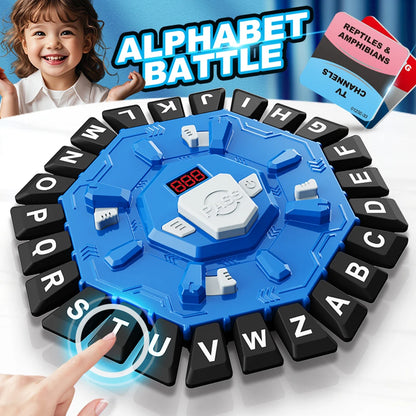 Word Game Family Board Game - Digital Timer & 24-Letter Fast-Paced Learning Game | The Couple Corner