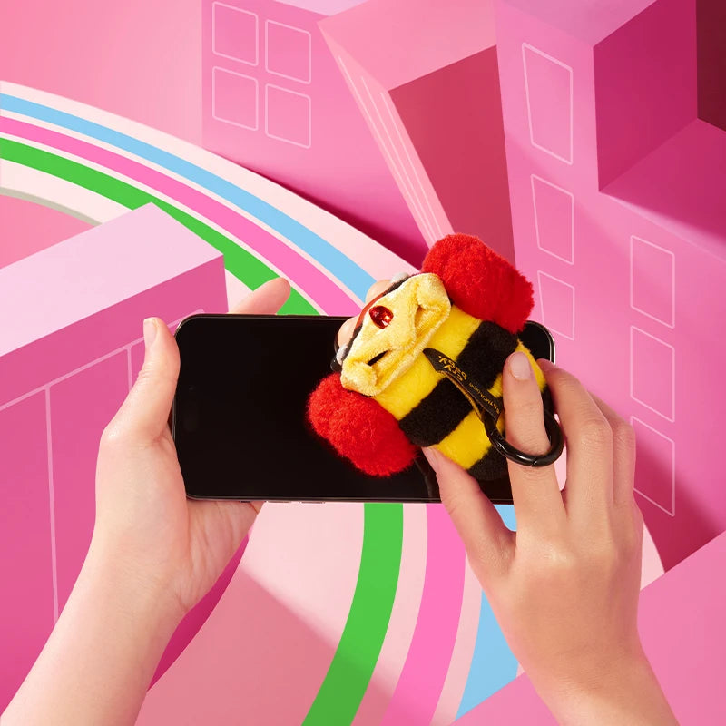 Pop Mart CRYBABY x Powerpuff Girls Vinyl Face Plush Keychain | The Couple Corner