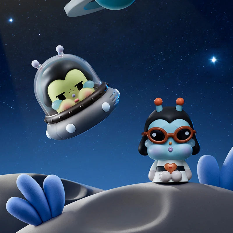 Pop Mart CRYBABY Crying to the Moon Sitting Series Blind Box | Collectible Figures The Couple Corner