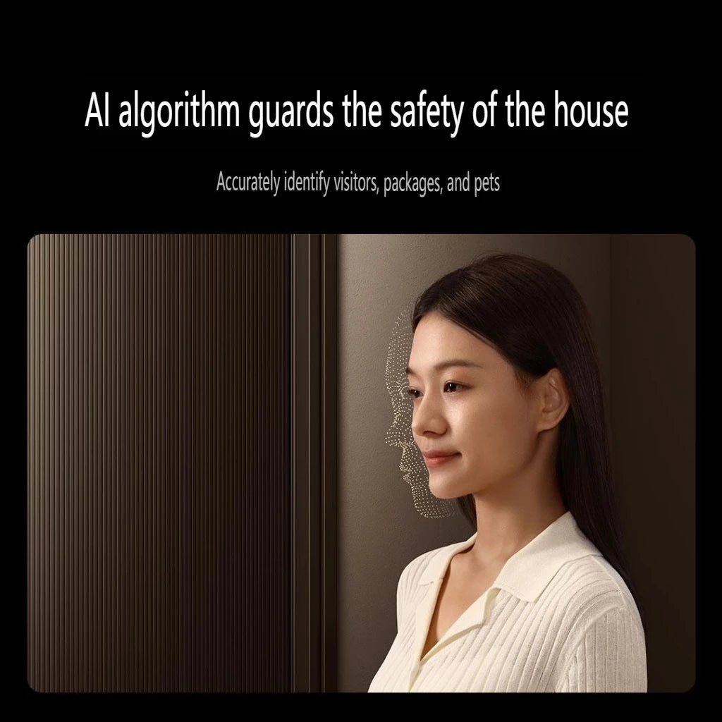 Xiaomi Smart Doorbell 4 Pro - Dual Lens 5MP HD with Night Vision & 32GB Memory | Smart Home Security The Couple Corner