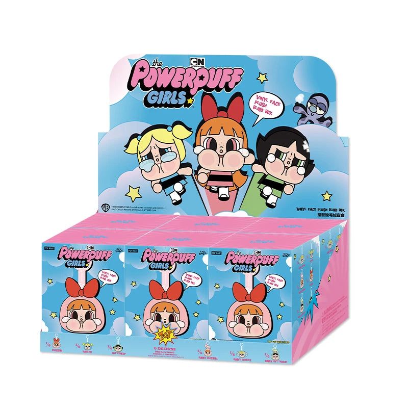 Pop Mart CRYBABY x Powerpuff Girls Vinyl Face Plush Keychain | The Couple Corner