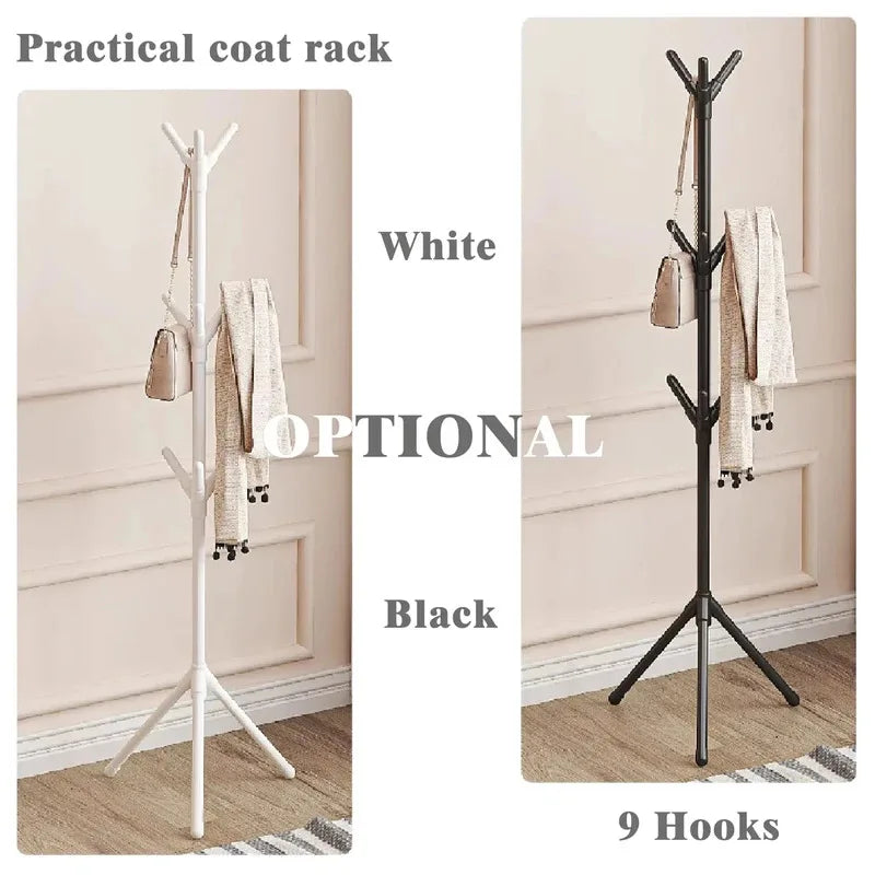 Tree Branch Coat Rack - 9-Hook Entryway Organizer for Couples' Shared Space | The Couple Corner