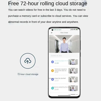 Xiaomi Smart Doorbell 3 - 2K Ultra HD with AI Human Recognition (CN Version) | Smart Home Security The Couple Corner