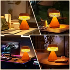 Mini Portable Touch Light for Couples - 3-Mode Rechargeable Keychain Lamp for Books and Travel