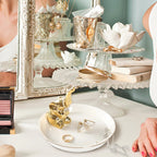 Nordic Ceramic Jewelry Tray - Cactus Ring Holder Necklace Display Plate