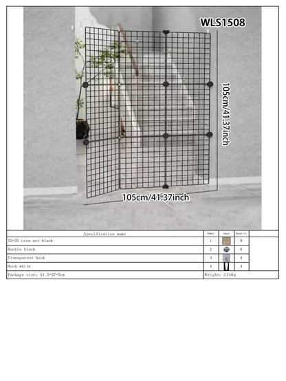 Pet Safety Gate Barrier - Indoor Dog & Cat Fence for Stairs & Doorways | Pet Safety Gate The Couple Corner