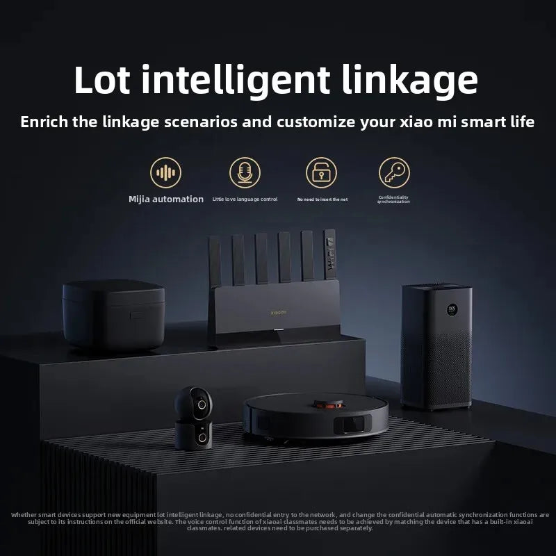 Xiaomi Mijia Router BE6500 - WiFi 7 Router with 6500Mbps & Qualcomm Processor | Networking Equipment The Couple Corner