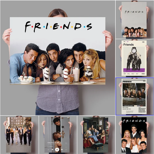 Friends TV Show Canvas Art - Personalized Wall Decor for Couples Who Love Friends | The Couple Corner