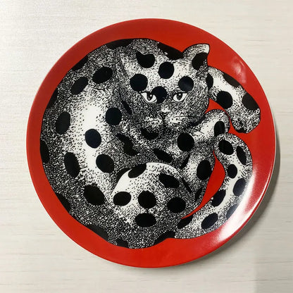 8-Inch Ceramic Ring Jewelry Dish - Designer Decorative Plate for Couples | The Couple Corner