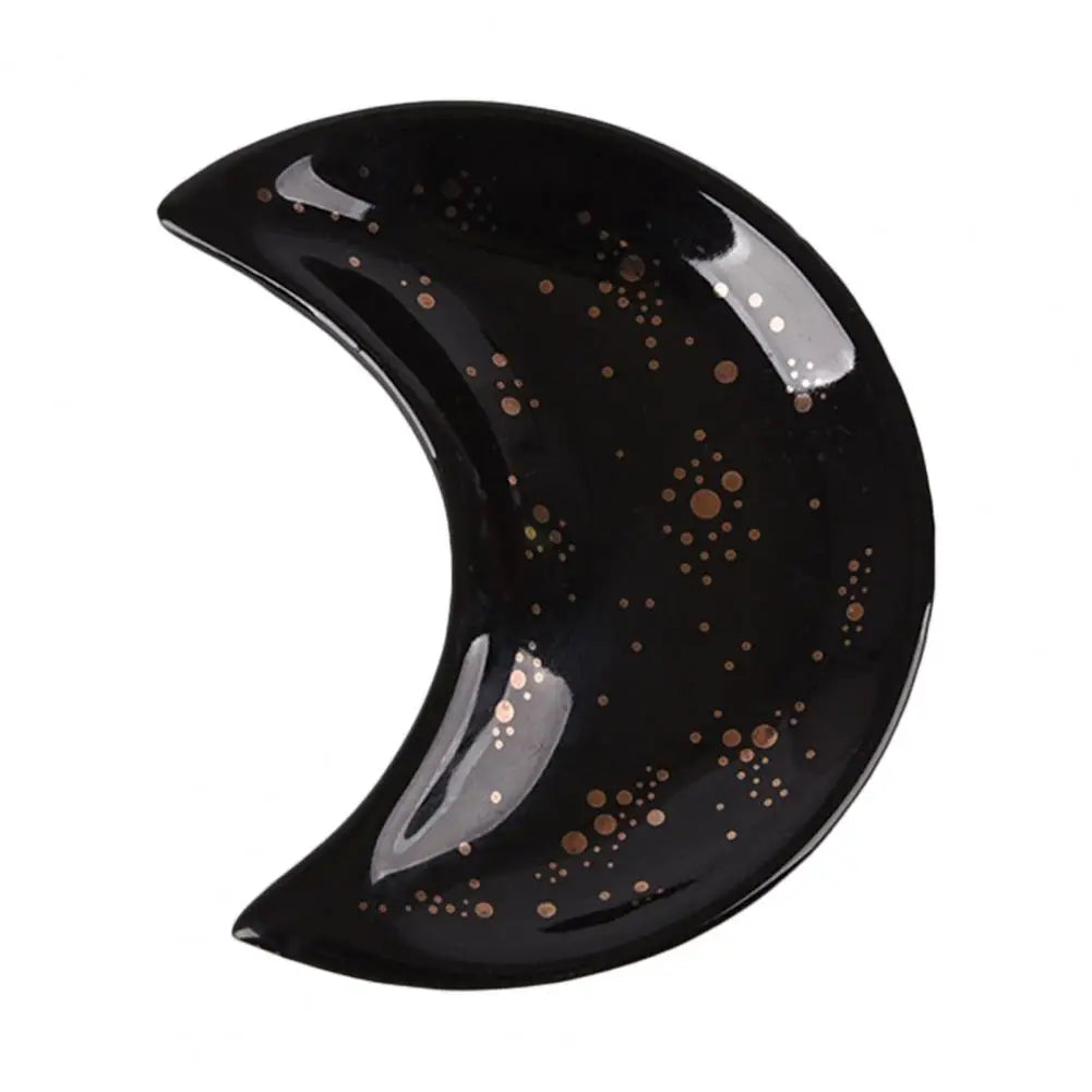 Moon Jewelry Dish - Modern Nordic Ceramic Trinket Tray
