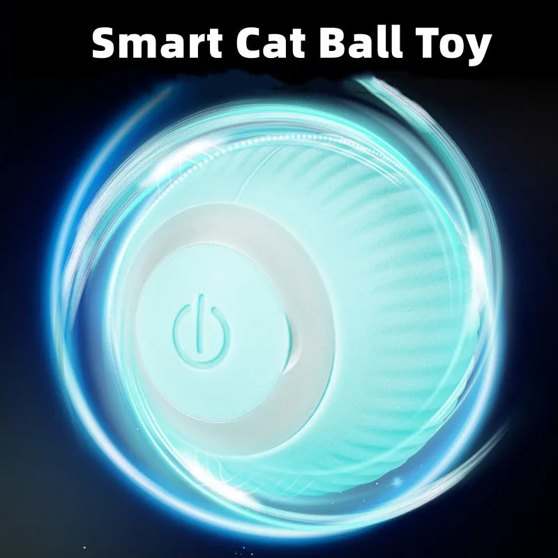 Electric Cat Ball Toy – Automatic Rolling Interactive Fun for Cats