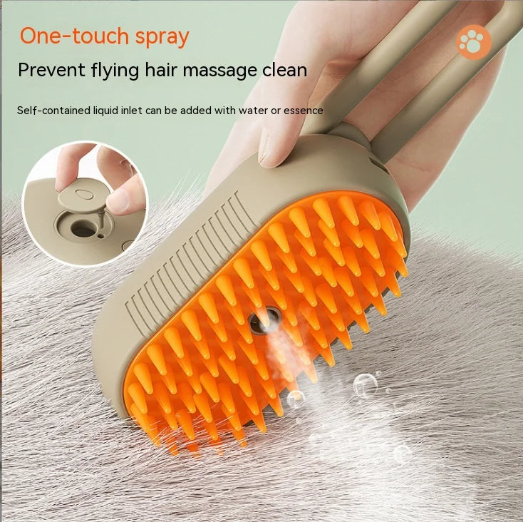 Electric Spray Grooming Comb for Cats and Dogs