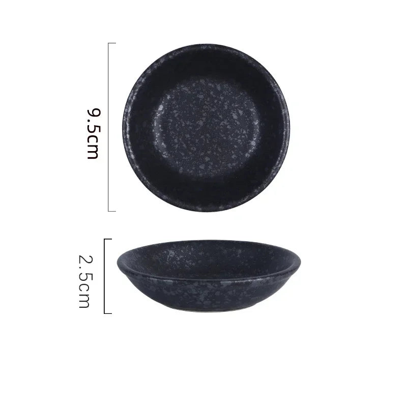 Ceramic Seasoning Dish - Japanese Flower Bird Pattern for Couples | The Couple Corner