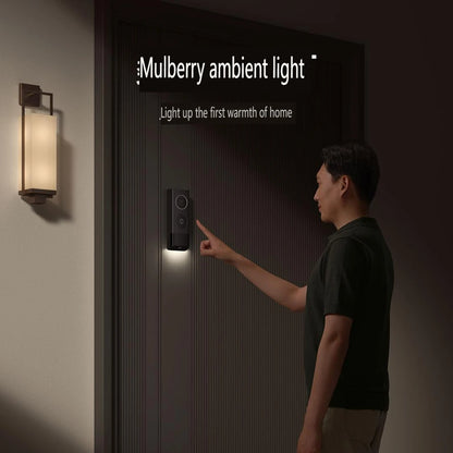 Xiaomi Smart Doorbell 4 Pro - Dual Lens 5MP HD with Night Vision & 32GB Memory | Smart Home Security The Couple Corner
