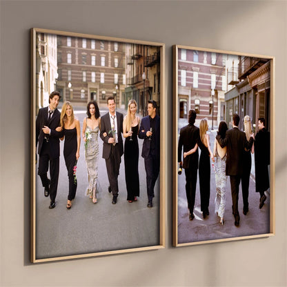 Friends TV Show Canvas Art - Personalized Wall Decor for Couples Who Love Friends | The Couple Corner