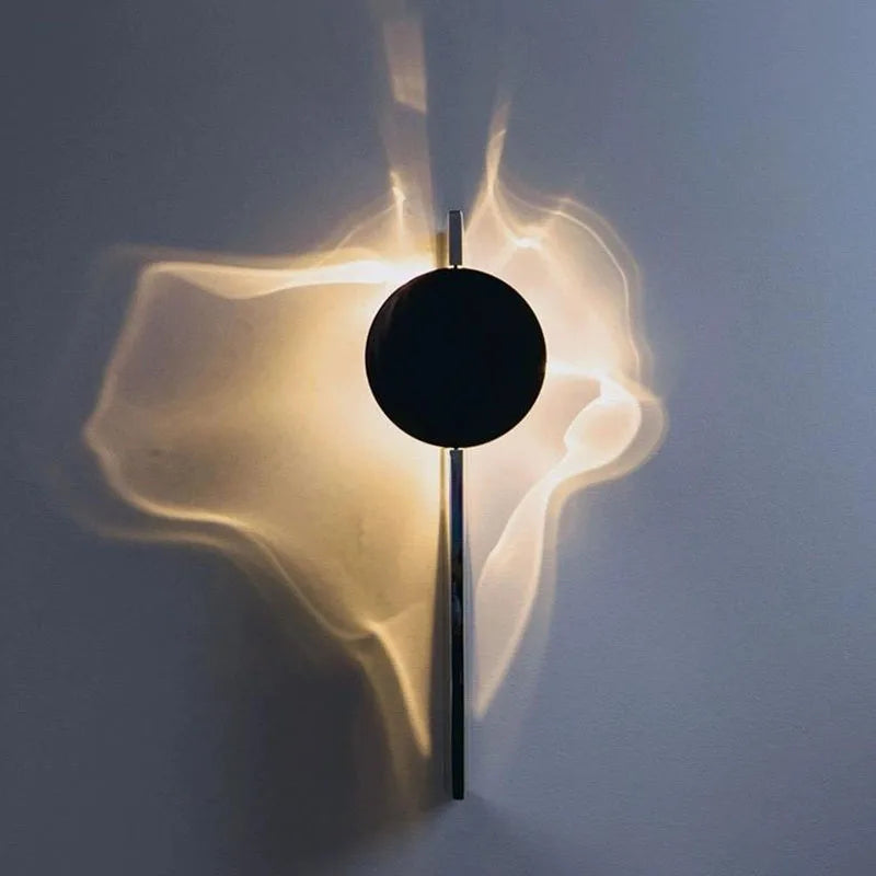 Italian Designer Water Ripple Wall Lamp - Minimalist Luxury Lighting | The Couple Corner
