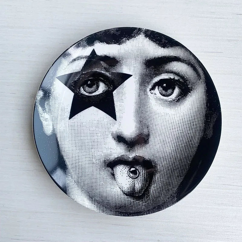 8-Inch Ceramic Ring Jewelry Dish - Designer Decorative Plate for Couples | The Couple Corner