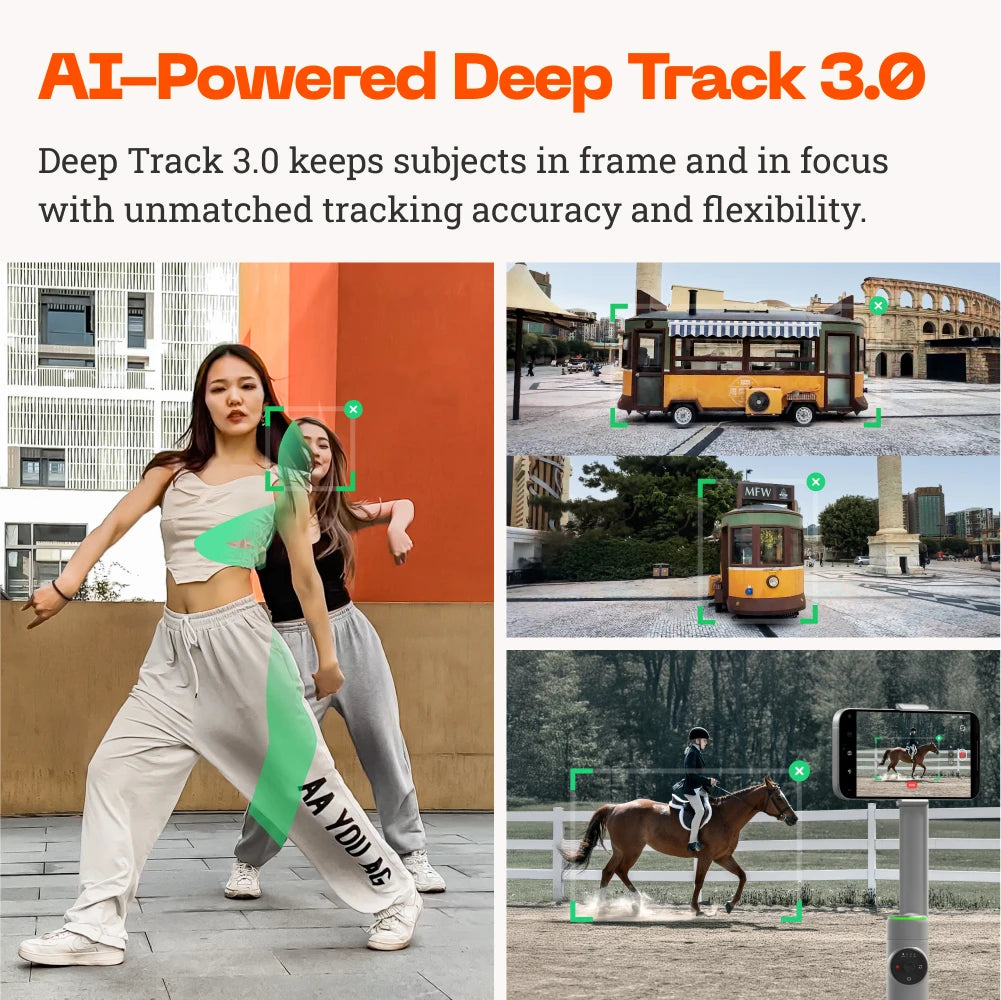 Insta360 Flow Pro - AI-Powered Gimbal Stabilizer for Smartphone, Apple DockKit Enabled, 360º Tracking, 3-Axis Stabilization | The Couple Corner