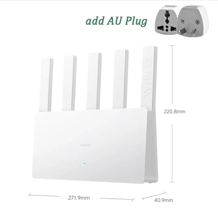 Xiaomi Router BE5000 - WiFi 7 Router with 5011Mbps & Dual Broadband | Networking Equipment The Couple Corner