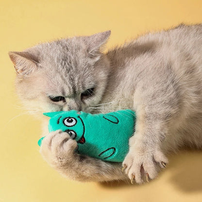 Cartoon Cat and Dog Shaped Plush Toys