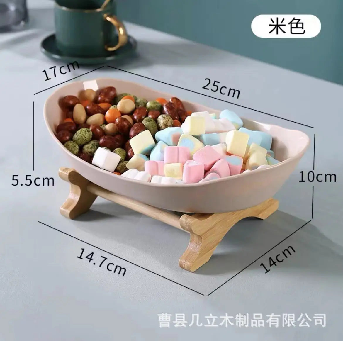 Plastic Fruit Plate Stand - Modern Snack Dish for Couples | The Couple Corner