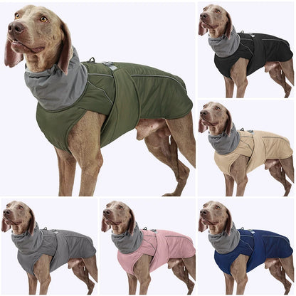 Luxury Winter Jacket for Dogs - Waterproof & Reflective Warm Coat