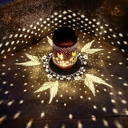 Solar Hummingbird Lantern - Romantic Garden Light for Couples' Outdoor Evenings | The Couple Corner