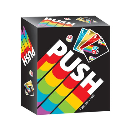 Push Card Game - Strategic Family Board Game for 2-6 Players Ages 8+ | The Couple Corner
