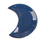 Moon Jewelry Dish - Modern Nordic Ceramic Trinket Tray