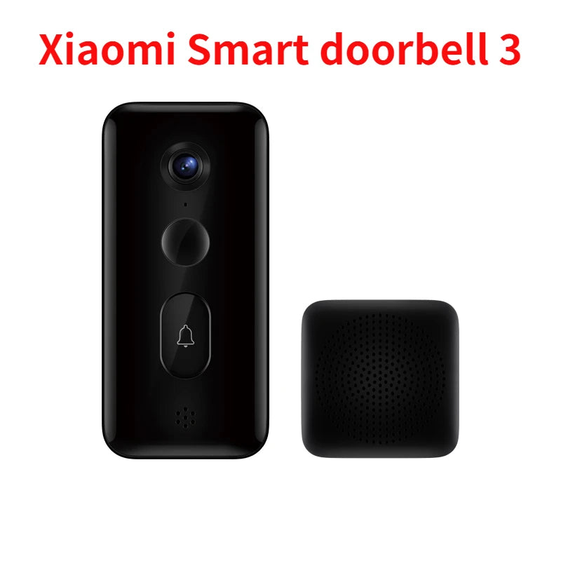 Xiaomi Smart Doorbell 3 - 2K Ultra HD with AI Human Recognition (CN Version) | Smart Home Security The Couple Corner