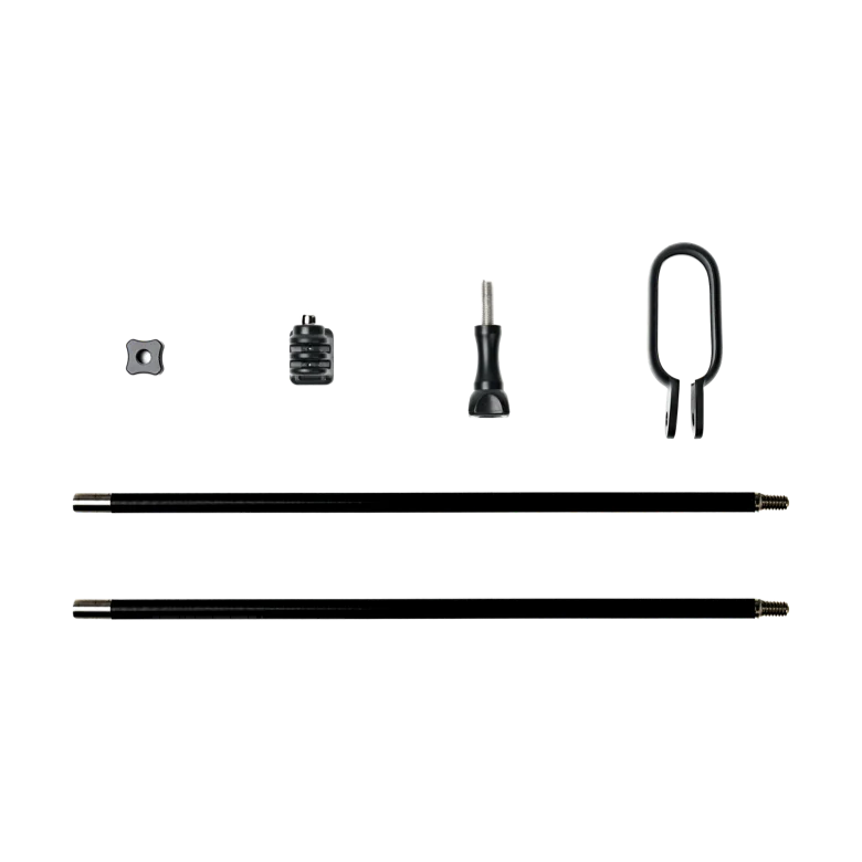 Insta360 Unicorn Helmet Mount (New Version) for ONE X2, ONE R, GO2(must be assembled with the Carbon Fiber Extension) | The Couple Corner