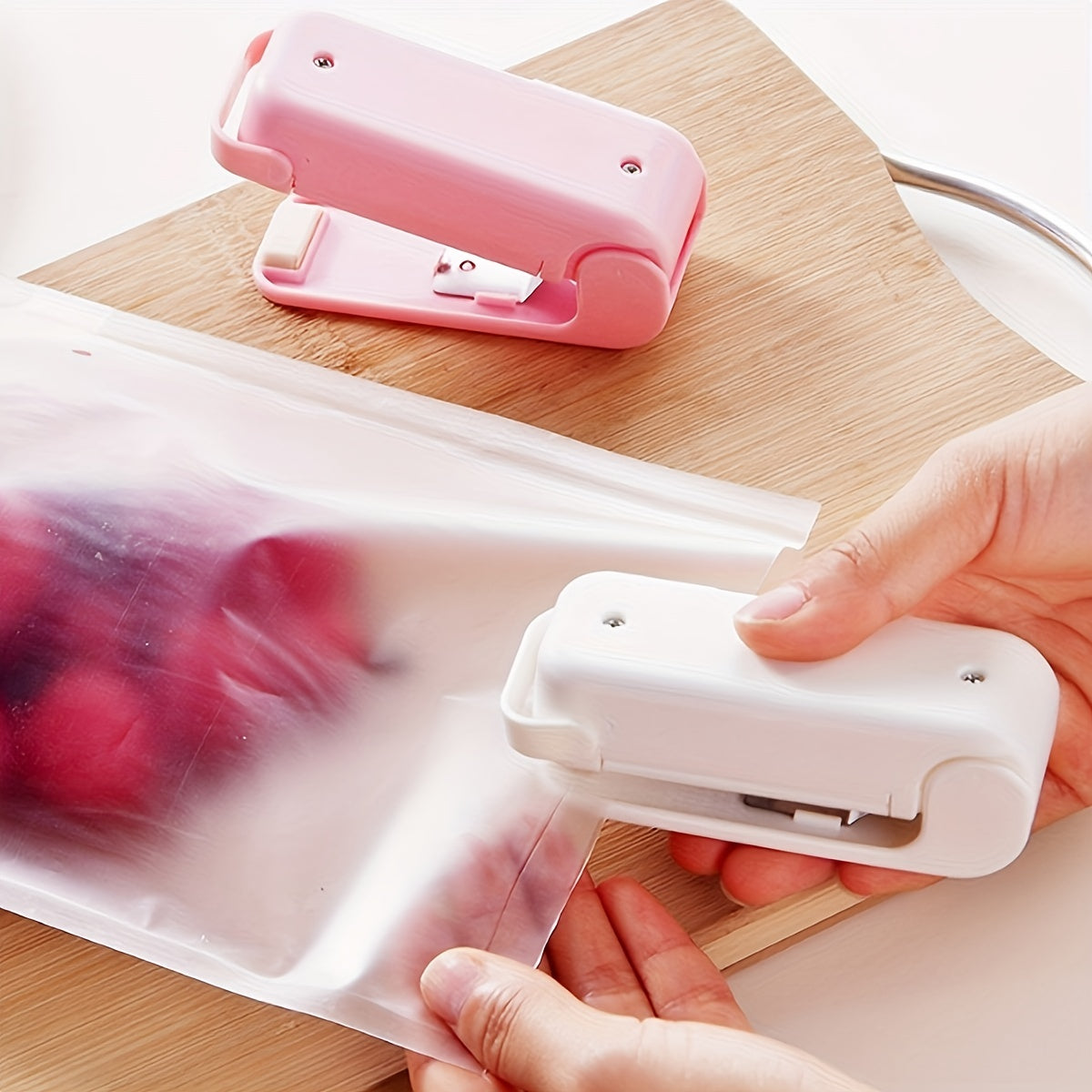 Food Saver - Cordless Mini Vacuum Sealer for Freshness Preservation & Shared Kitchen Goals - | The Couple Corner