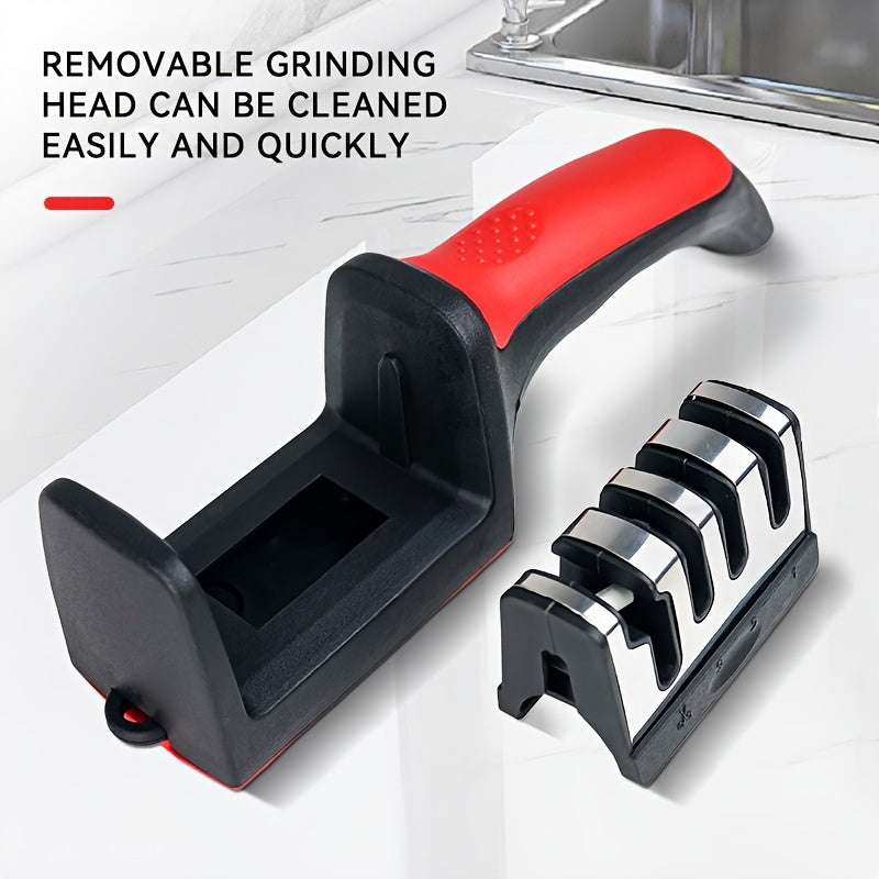 Professional Kitchen Knife Sharpener - 4-Stage Sharpening System for Couples | The Couple Corner
